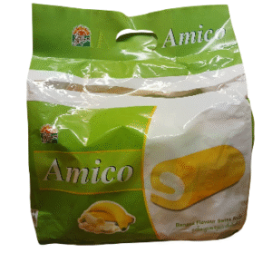 Amico Banana Flavour Swiss Roll